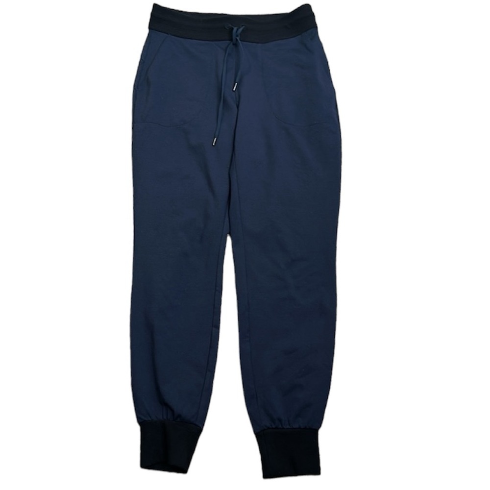 Athleta navy blue joggers size small